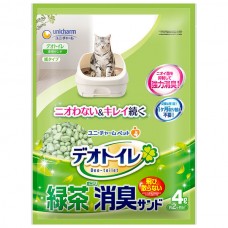 UniCharm Anti-Bacterial Green Tea Scented Paper Pellets Refill 4L